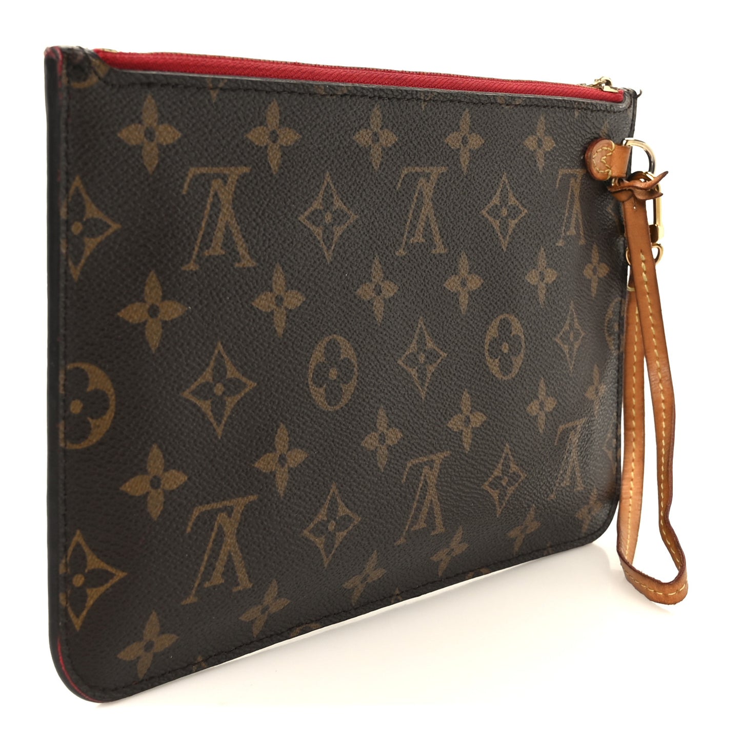 Monogram Neverfull MM GM Pochette Cherry