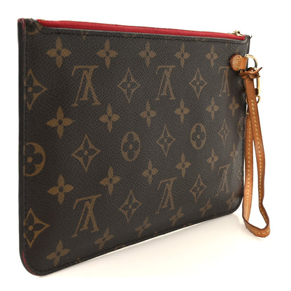 Louis Vuitton Monogram Neverfull MM GM Pochette Cherry 3 of 11