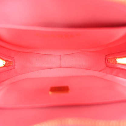 Chanel Lambskin Quilted CC In Love Heart Bag Pink 5 of 11