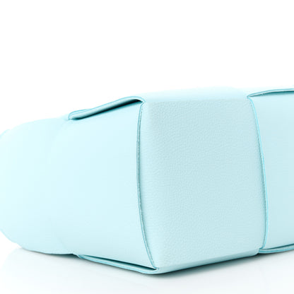 Bottega Veneta Grained Calfskin Intrecciato Small Arco Tote Pale Blue 14 of 15