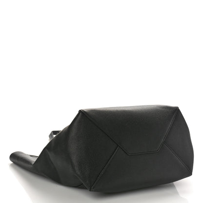 Celine Soft Grained Calfskin Medium Belt Cabas Phantom Black 4 of 9