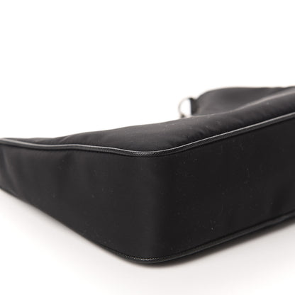 Prada Nylon Re-Edition 2005 Shoulder Bag Black 6 of 11