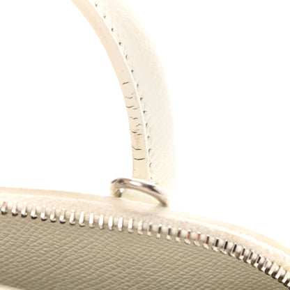 Balenciaga Grained Calfskin XXS Ville Top Handle Bag White Black 10 of 16