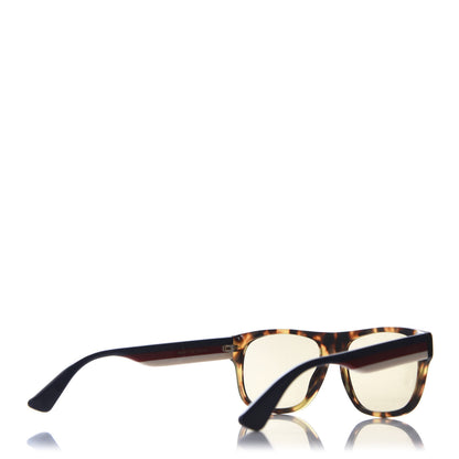 Gucci Acetate Square Frame Web Sunglasses GG0341S Tortoise 4 of 8