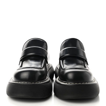 Bottega Veneta Brushed Calfskin Swell Loafers 40 Black 2 of 8