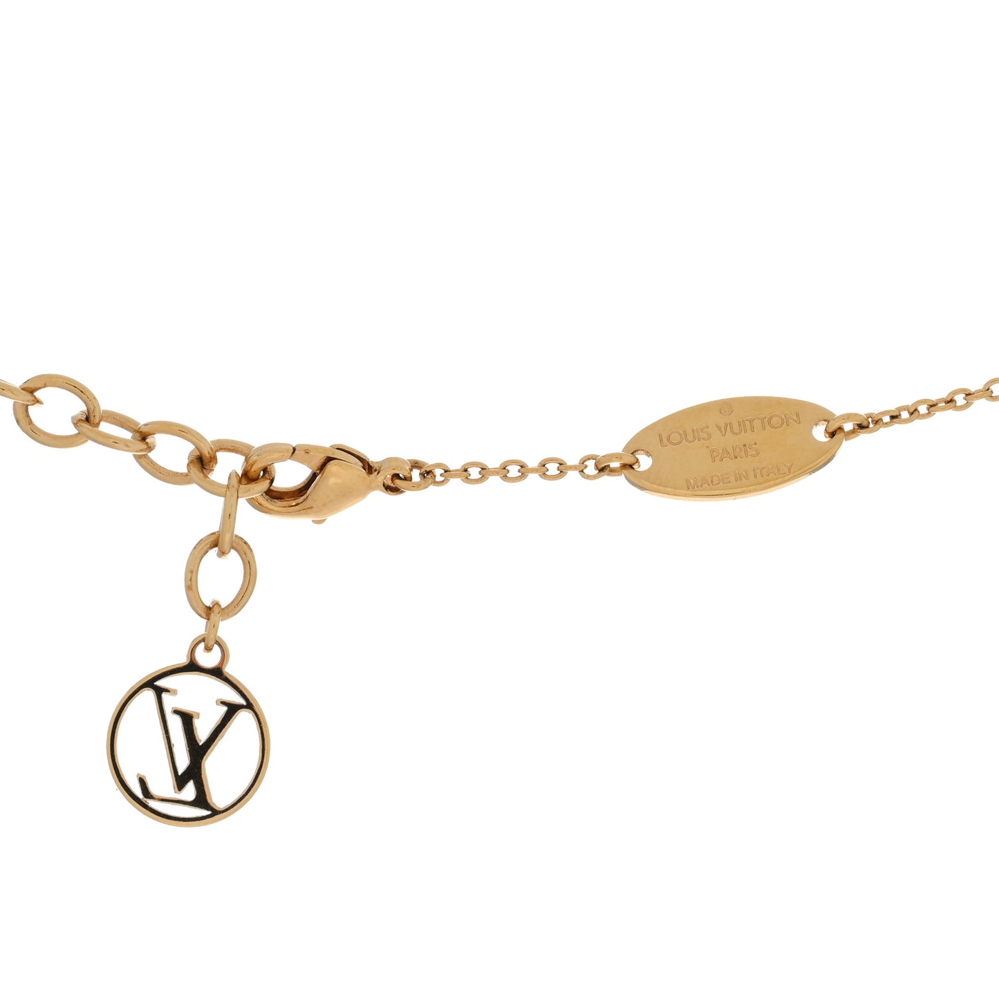 Pearl Louisette Necklace Gold White