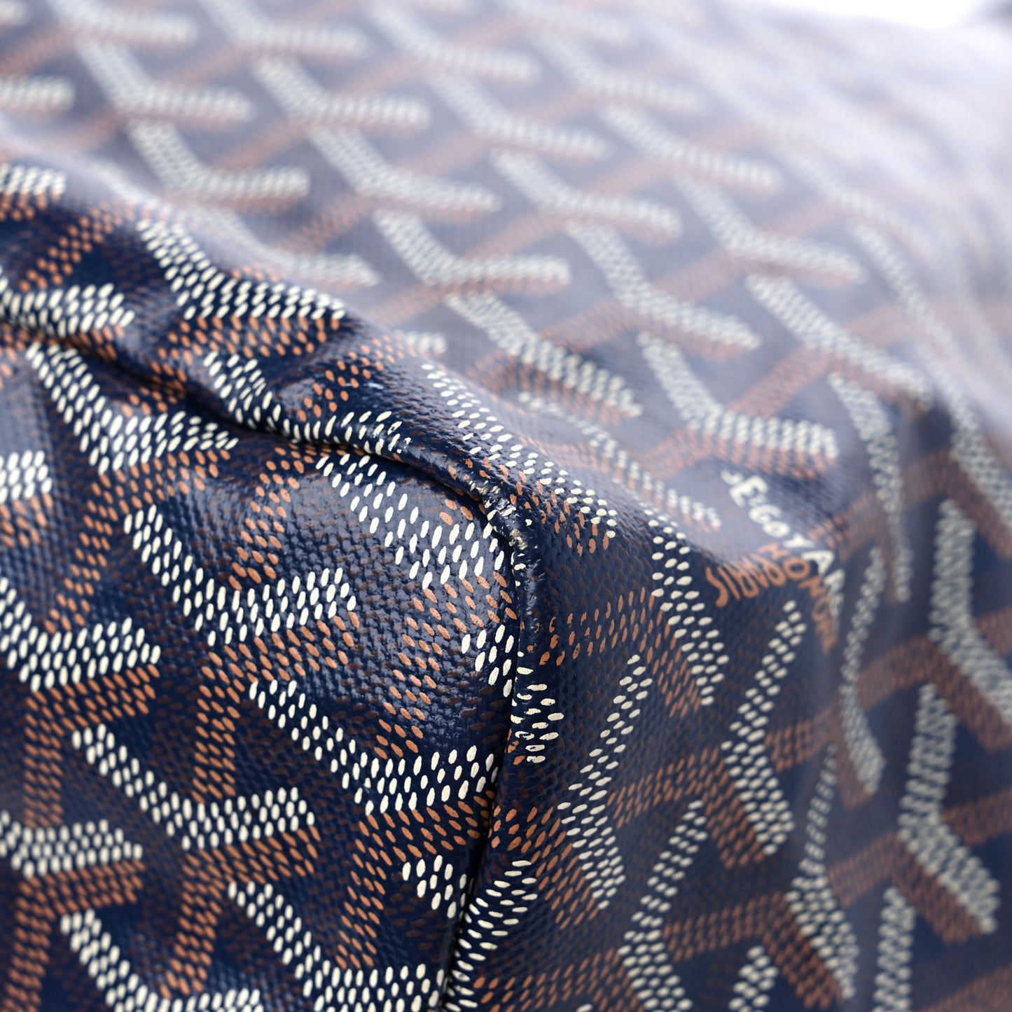 Goyardine Saint Louis PM Navy