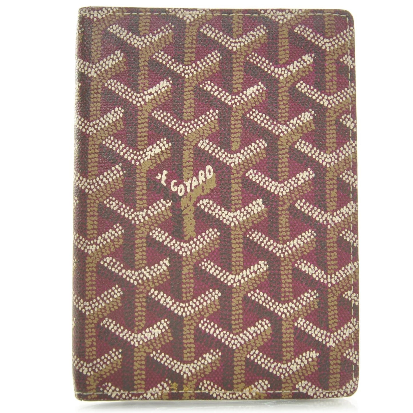 Goyardine Wallet Burgundy