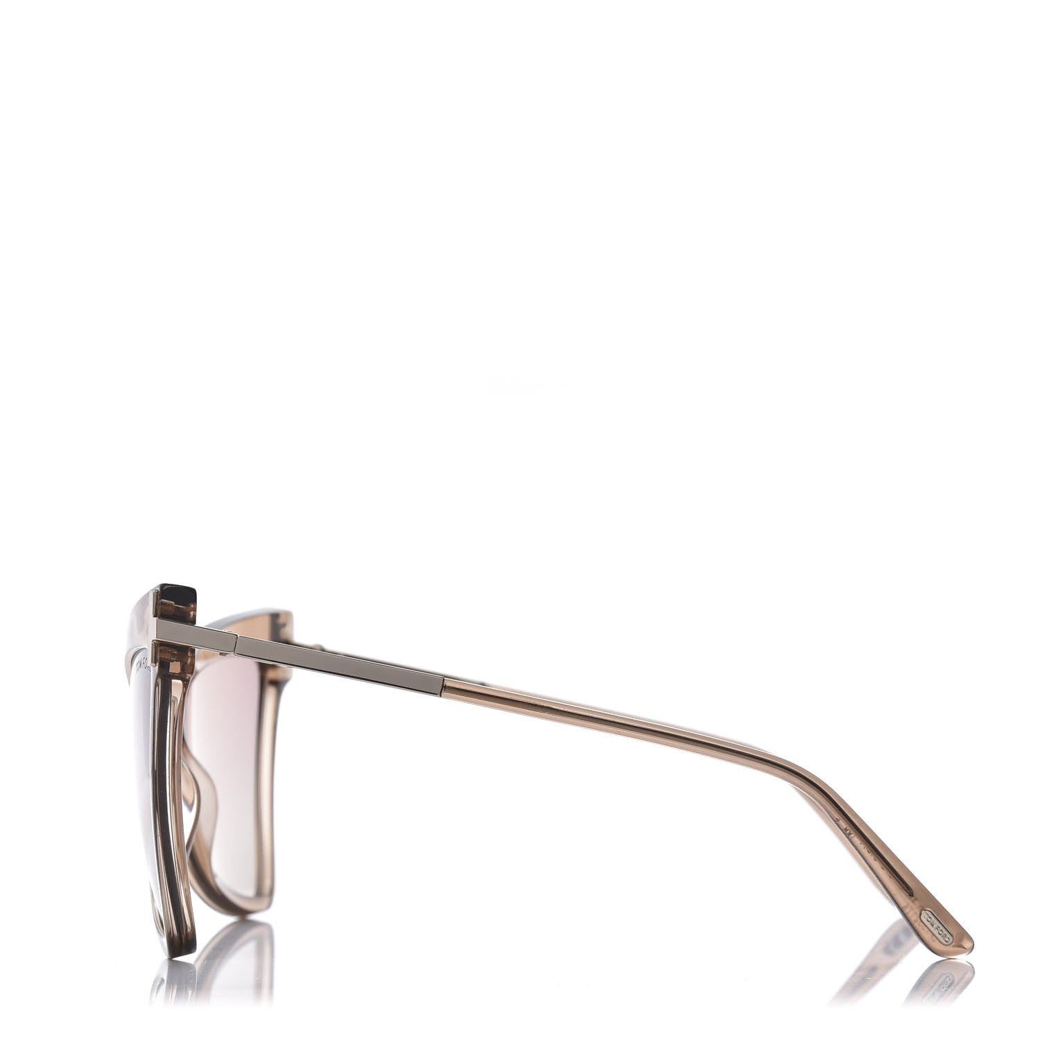 Tom Ford Tallulah TF767 Sunglasses Shiny Beige 2 of 8
