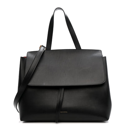 Mansur Gavriel Calfskin Lady Bag Black Flamma 1 of 13
