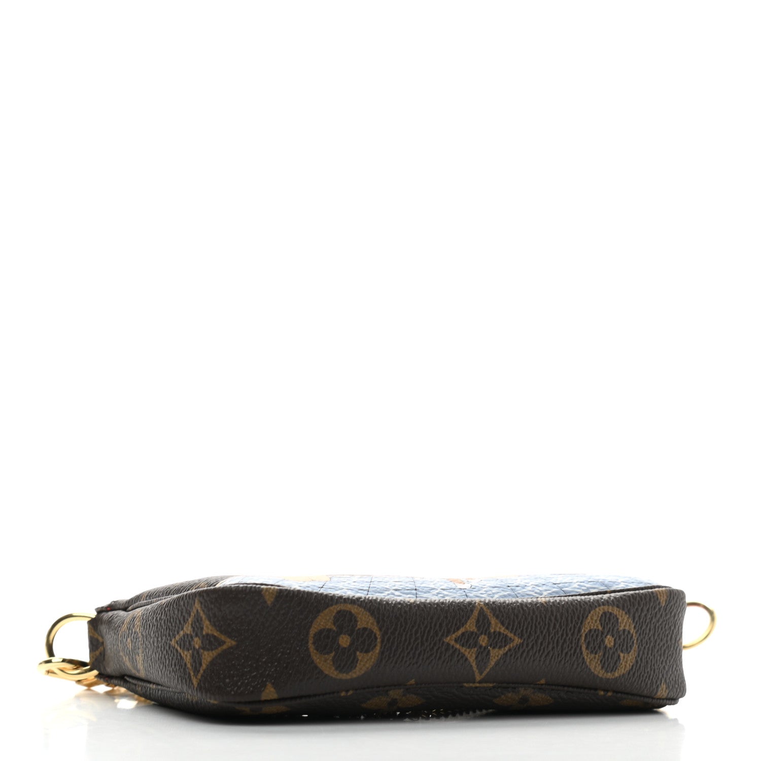 Louis Vuitton Monogram 2021 Christmas Animation London Mini Pochette Accessories Red 4 of 7