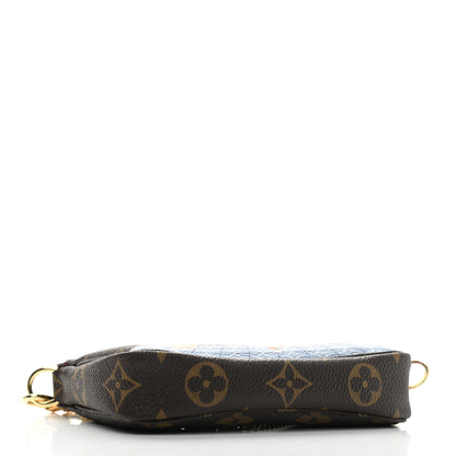 Louis Vuitton Monogram 2021 Christmas Animation London Mini Pochette Accessories Red 4 of 7