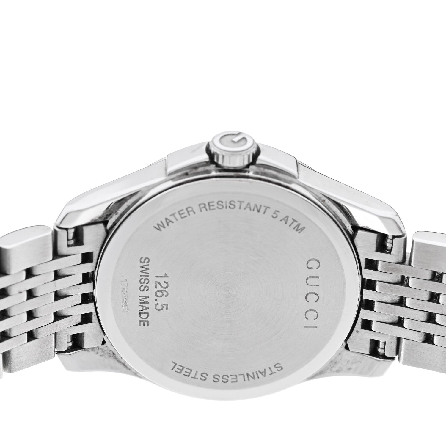 Gucci Stainless Steel 27mm G-Timeless Quartz Watch Brown 4 of 5