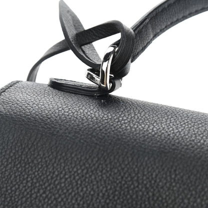 Louis Vuitton Calfskin Lockme Ever BB Black 14 of 15
