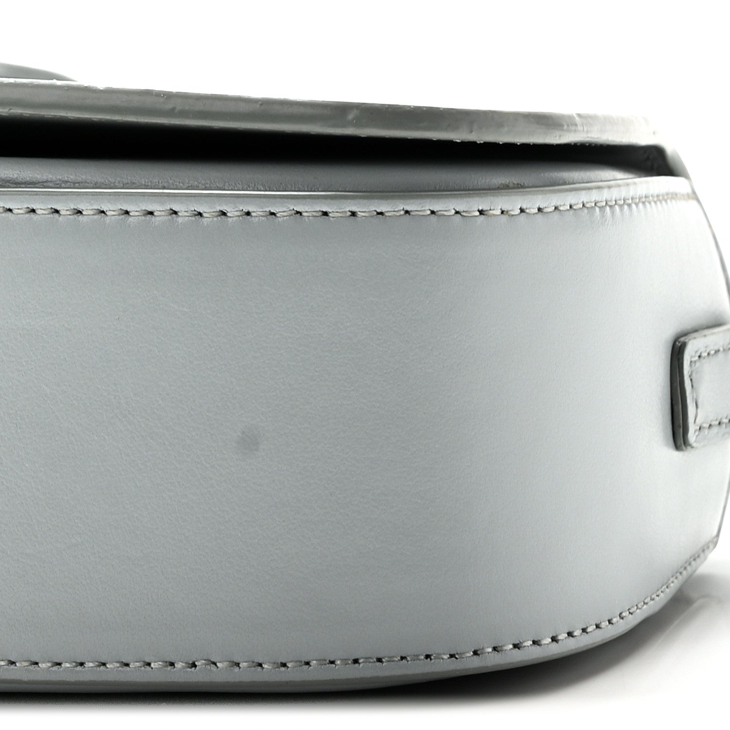 Celine Smooth Calfskin Tabou Clutch On Strap Ice Blue 9 of 9