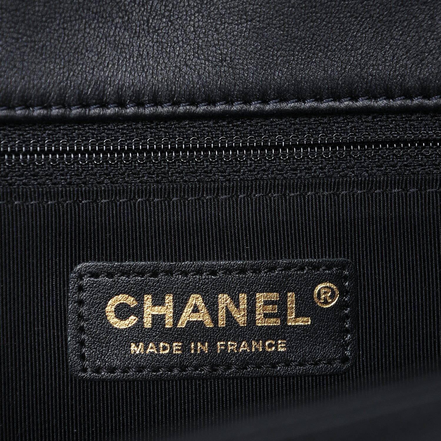 Chanel Braided Sheepskin Large Boy Reverso Flap Black 6 of 8