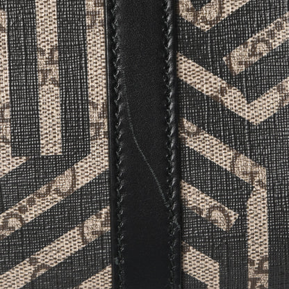 Gucci GG Supreme Monogram Caleido Medium Duffle Black 9 of 9