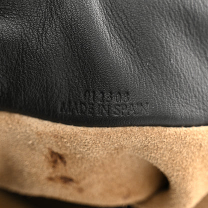 Loewe Calfskin Small Flamenco Knot Bag Black 7 of 14