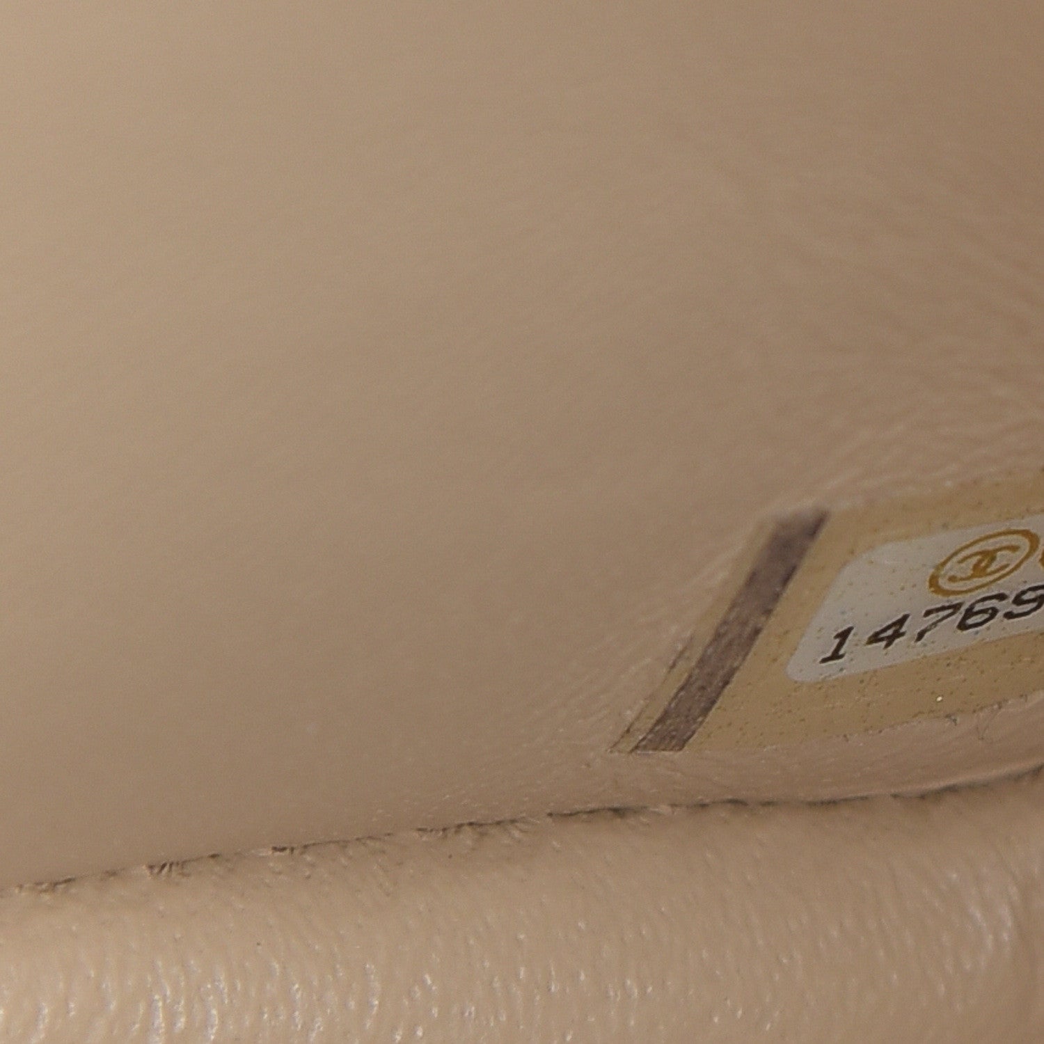 Chanel Lambskin Quilted Jumbo Double Flap Beige Clair 8 of 12
