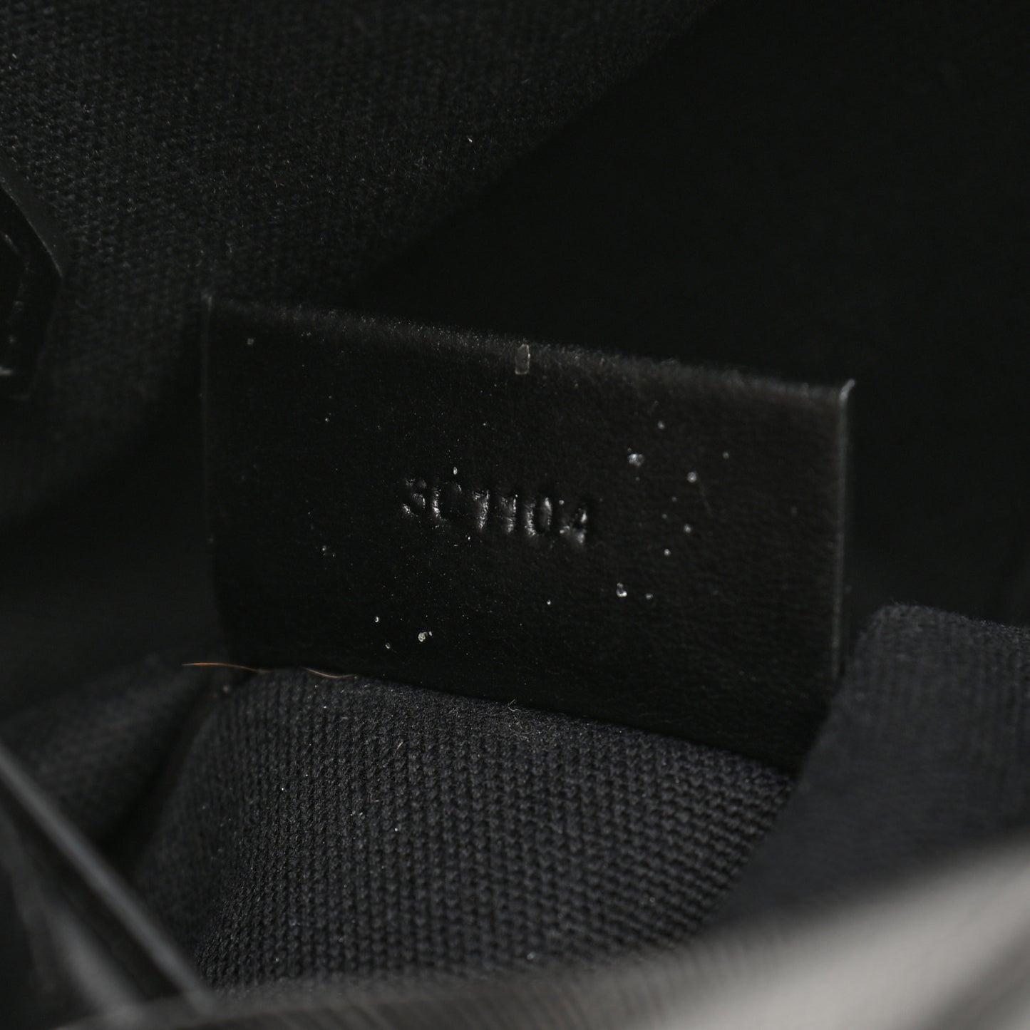 Textured Coated Canvas Bambi Print Large Antigona Tote Black