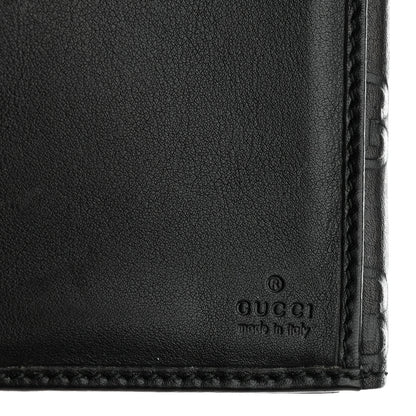 Gucci Guccissima Heart Continental Wallet Black 6 of 7