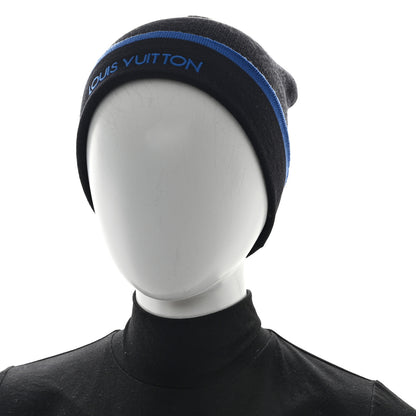 Louis Vuitton Wool My Monogram Eclipse Beanie Hat Blue 2 of 5