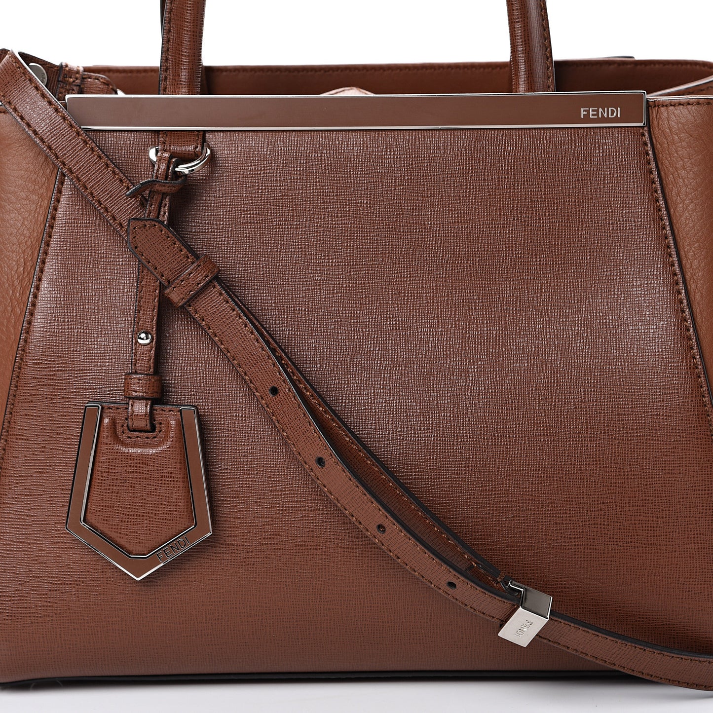 Vitello Elite Petite 2Jours Tote Walnut