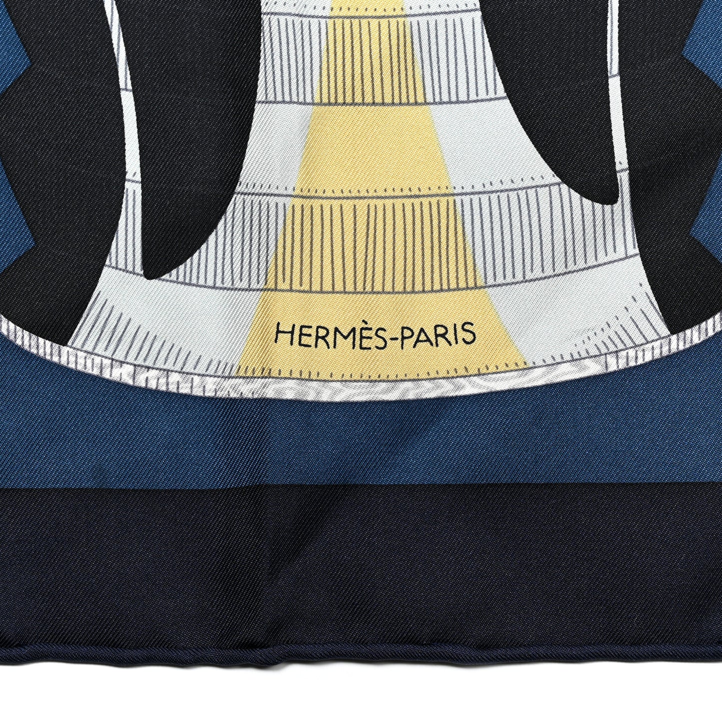 Silk Lanternes Ballons et Cocardes Scarf 90 Marine Multicolor