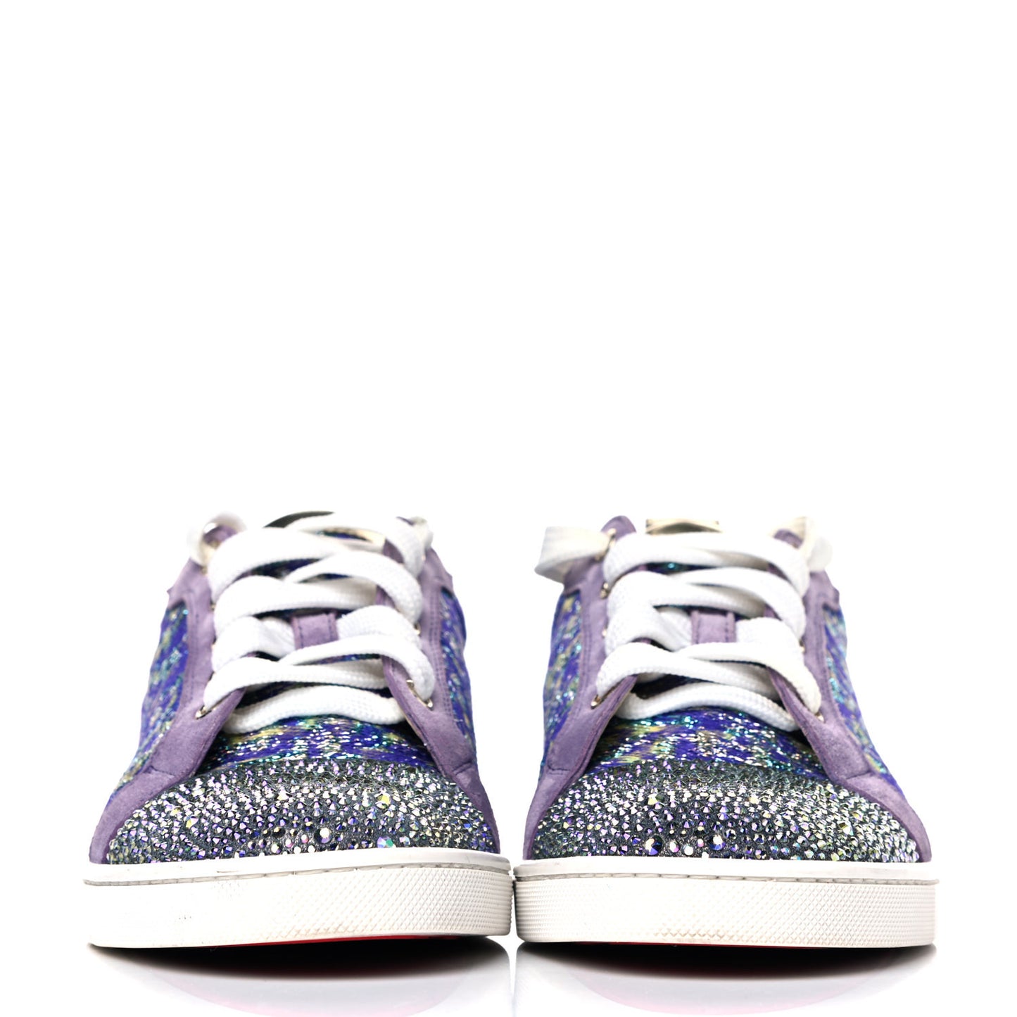 Crystal Metallic Suede Woven Lurex Gondolastrass Sneakers 38 Version Digitale