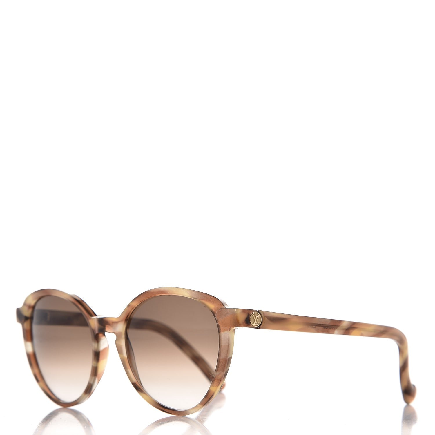 Louis Vuitton Ava Sunglasses Z0807W Honey Tortoise 1 of 7