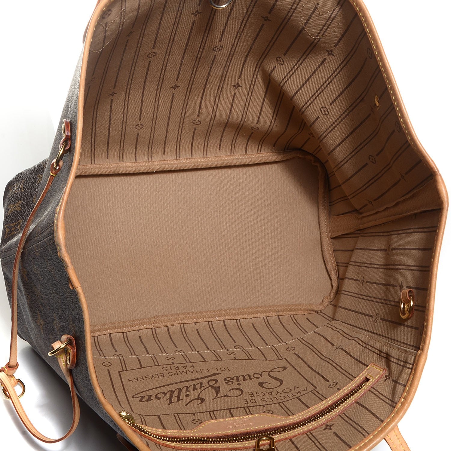Louis Vuitton Monogram Neverfull MM 5 of 7