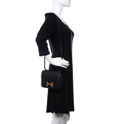 Hermes Epsom Constance 18 Black 2 of 10