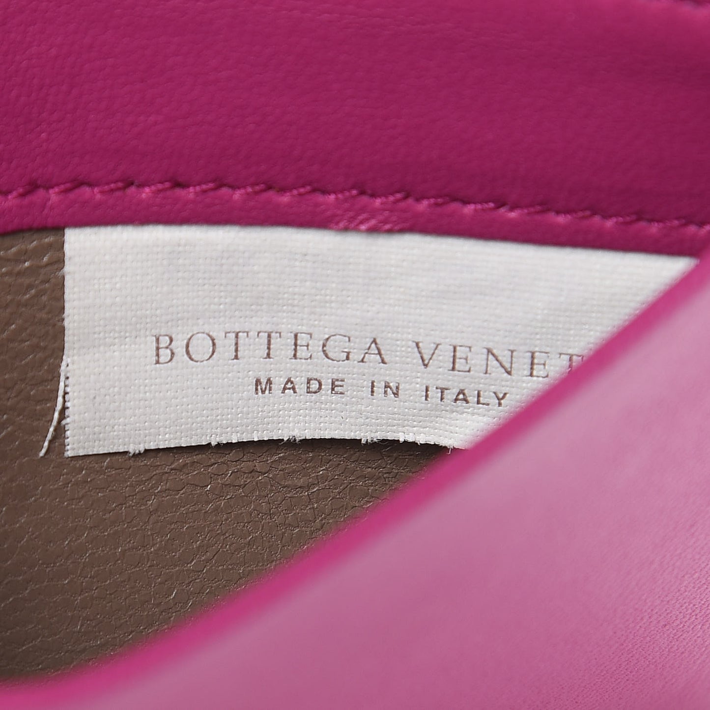 Nappa Intrecciato Card Holder Ametista