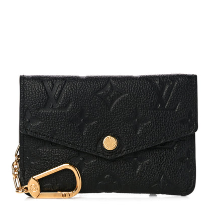 Louis Vuitton Empreinte Key Pouch Black 1 of 10