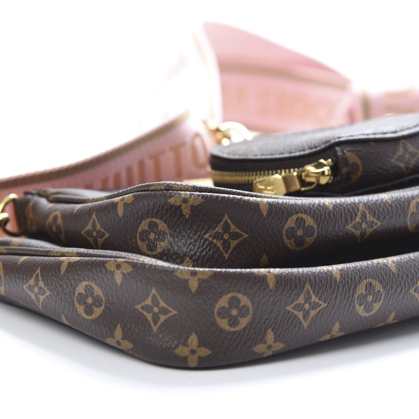 Monogram Multi Pochette Accessories Rose Clair