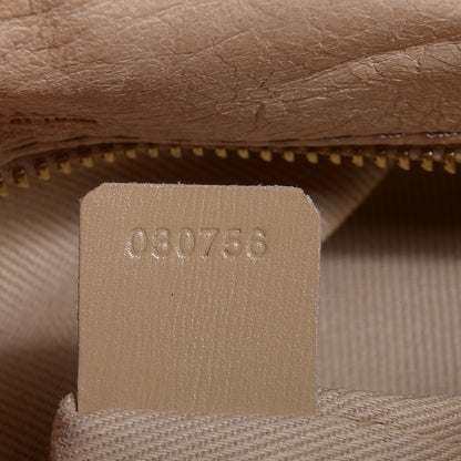Chloe Leather Heloise Satchel Beige 7 of 9