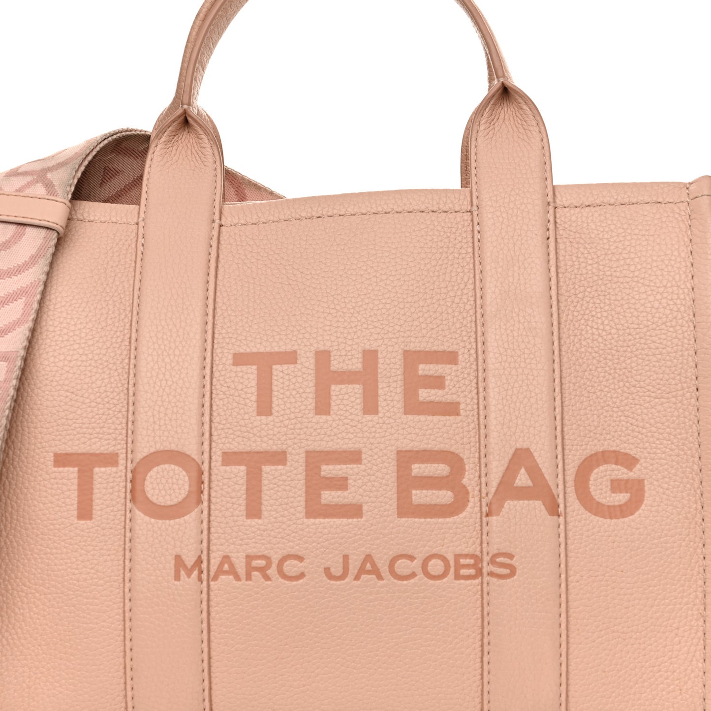 Grained Calfskin Medium The Tote Bag Rose Dust