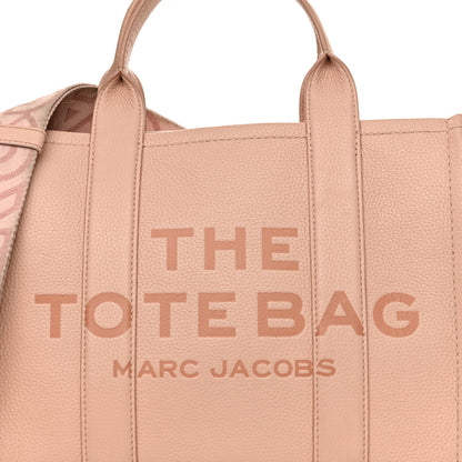 Marc Jacobs Grained Calfskin Medium The Tote Bag Rose Dust 10 of 19