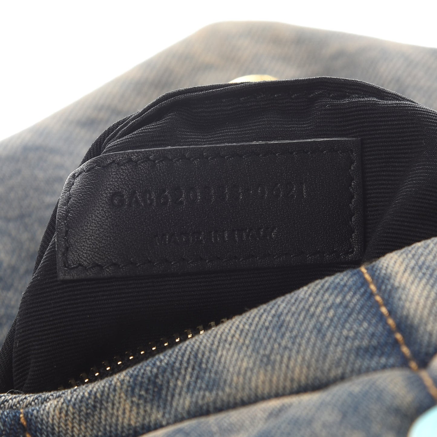 Denim Quilted Toy Loulou Puffer Monogram Chain Satchel Blue Black