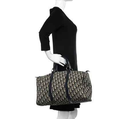 Christian Dior Monogram Duffle Navy Blue 2 of 13