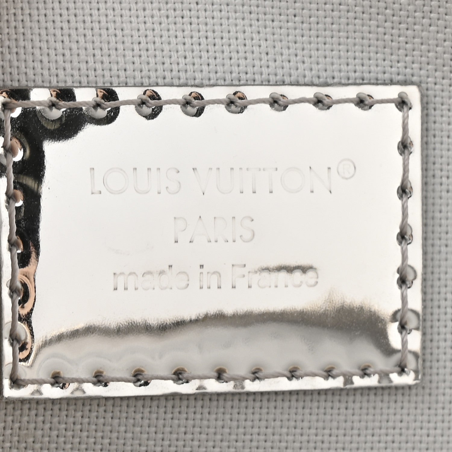 Louis Vuitton Monogram Miroir Alma BB Silver 7 of 9