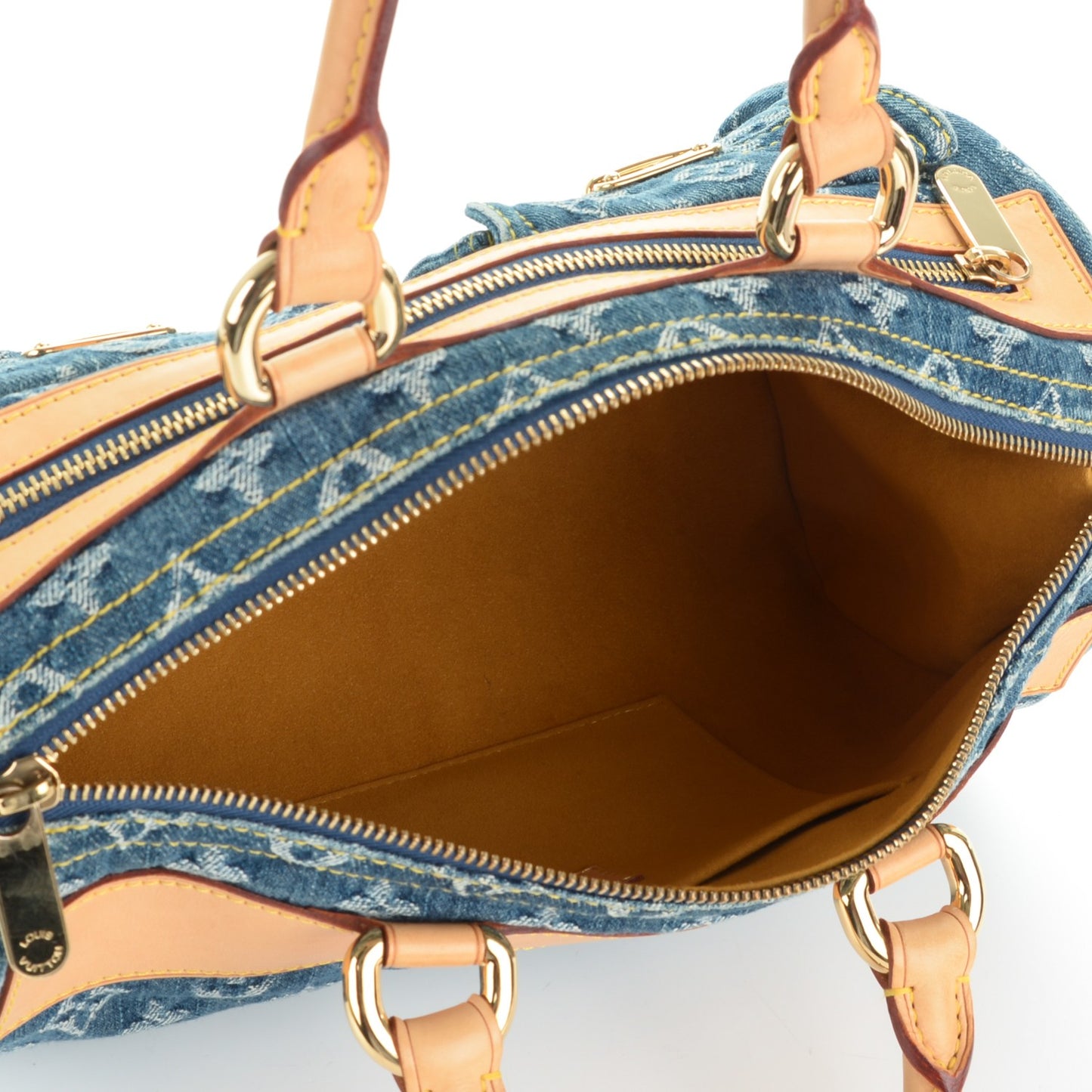 Monogram Denim Neo Speedy Blue