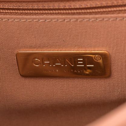 Chanel Lambskin Quilted Medium Chanel 19 Flap Brown 6 of 13