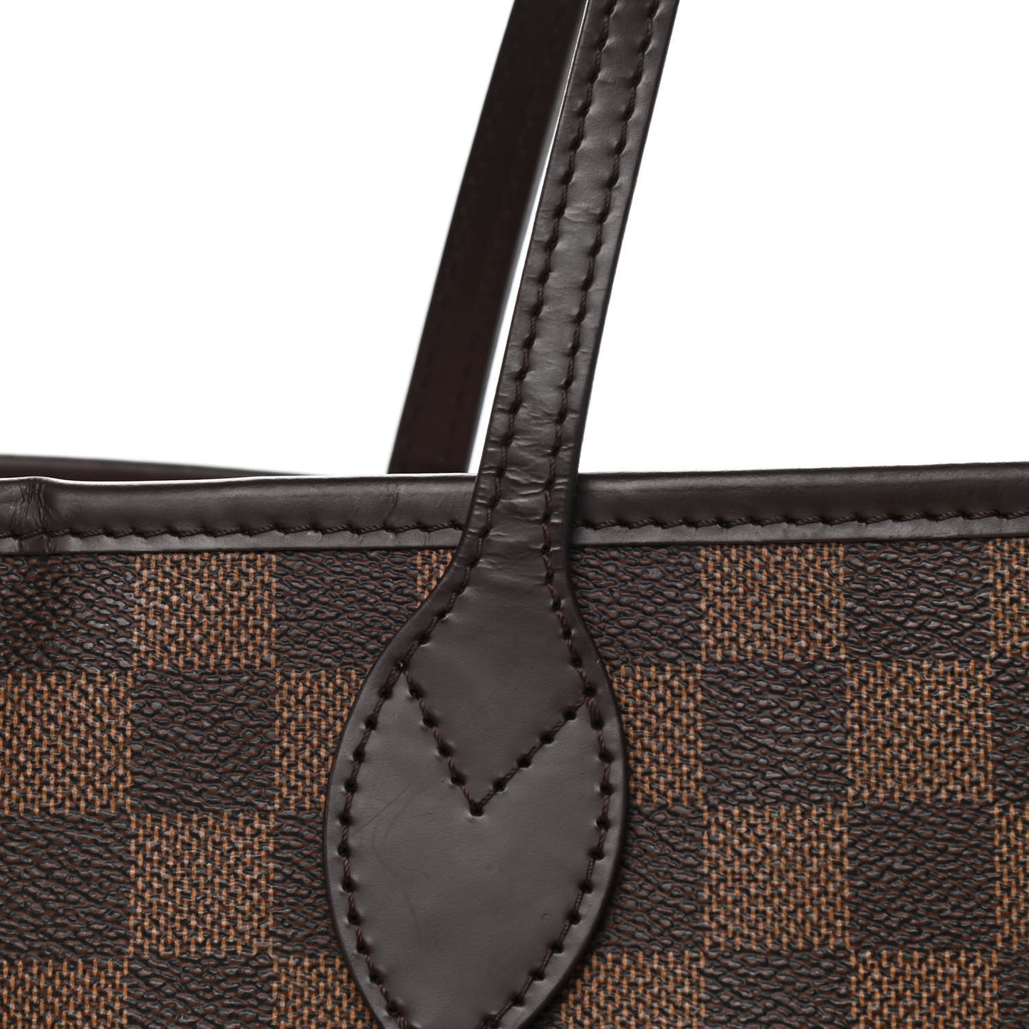 Damier Ebene Neo Neverfull MM Rose Ballerine