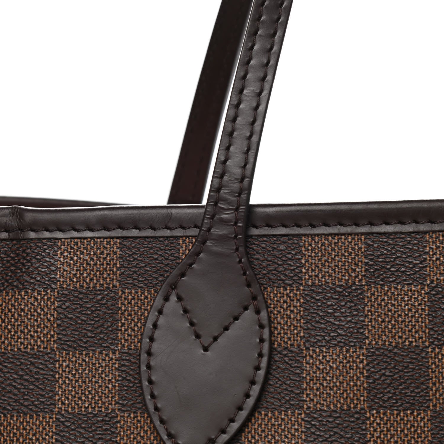 Louis Vuitton Damier Ebene Neo Neverfull MM Rose Ballerine 10 of 12
