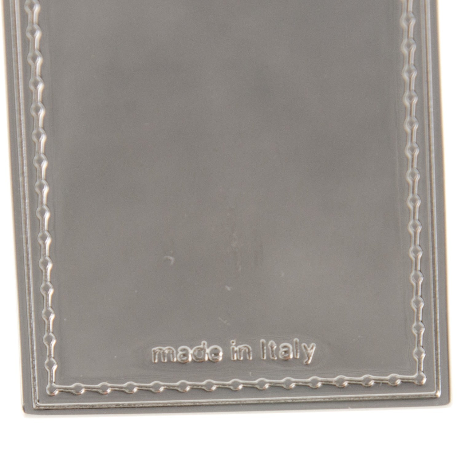 Louis Vuitton Luggage Tag Key Holder Silver 3 of 3
