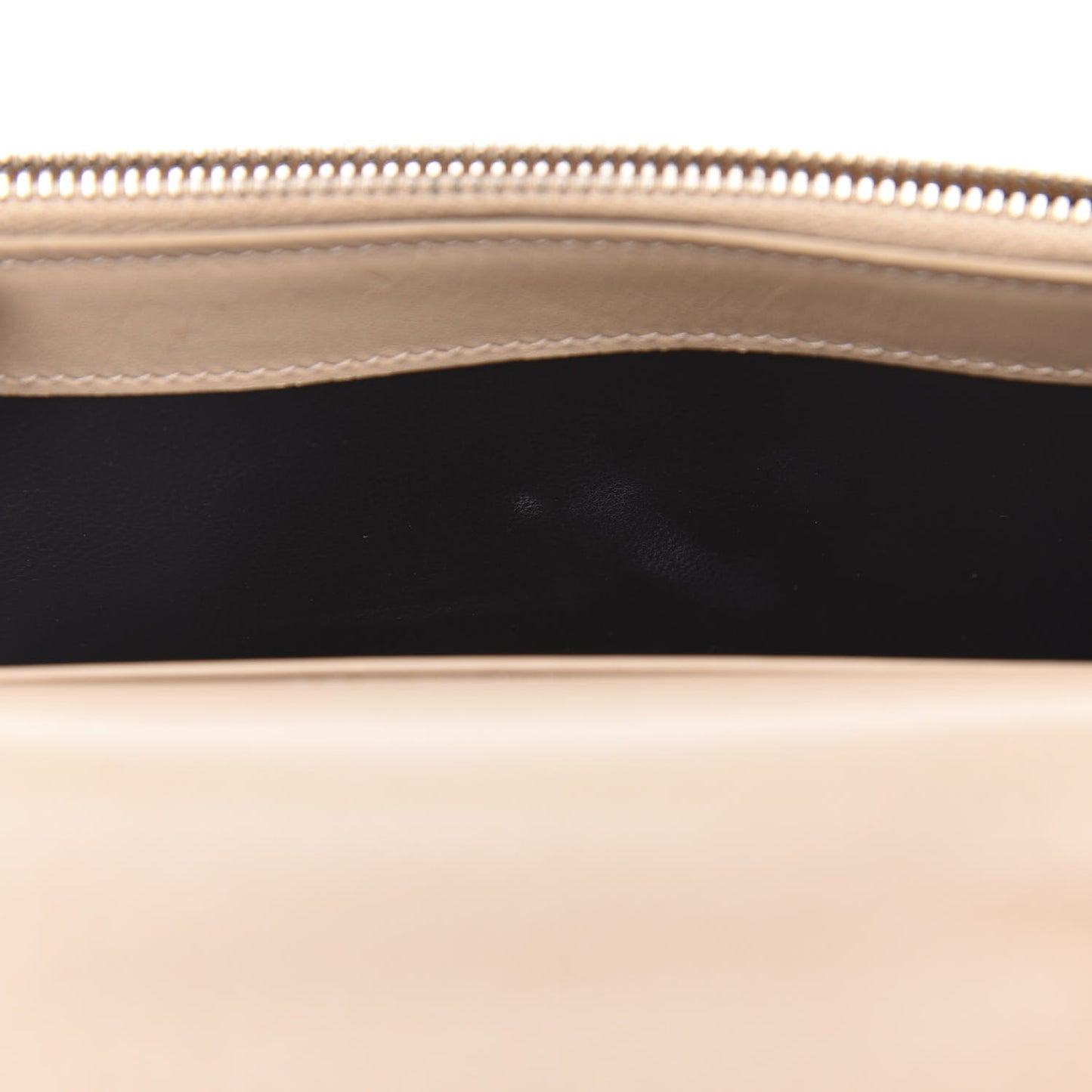 Smooth Calfskin Classic Monogram Kate Tassel Chain Wallet Nude Powder