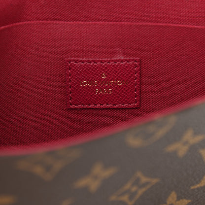 Louis Vuitton Monogram Pochette Felicie Chain Wallet Fuchsia 7 of 10