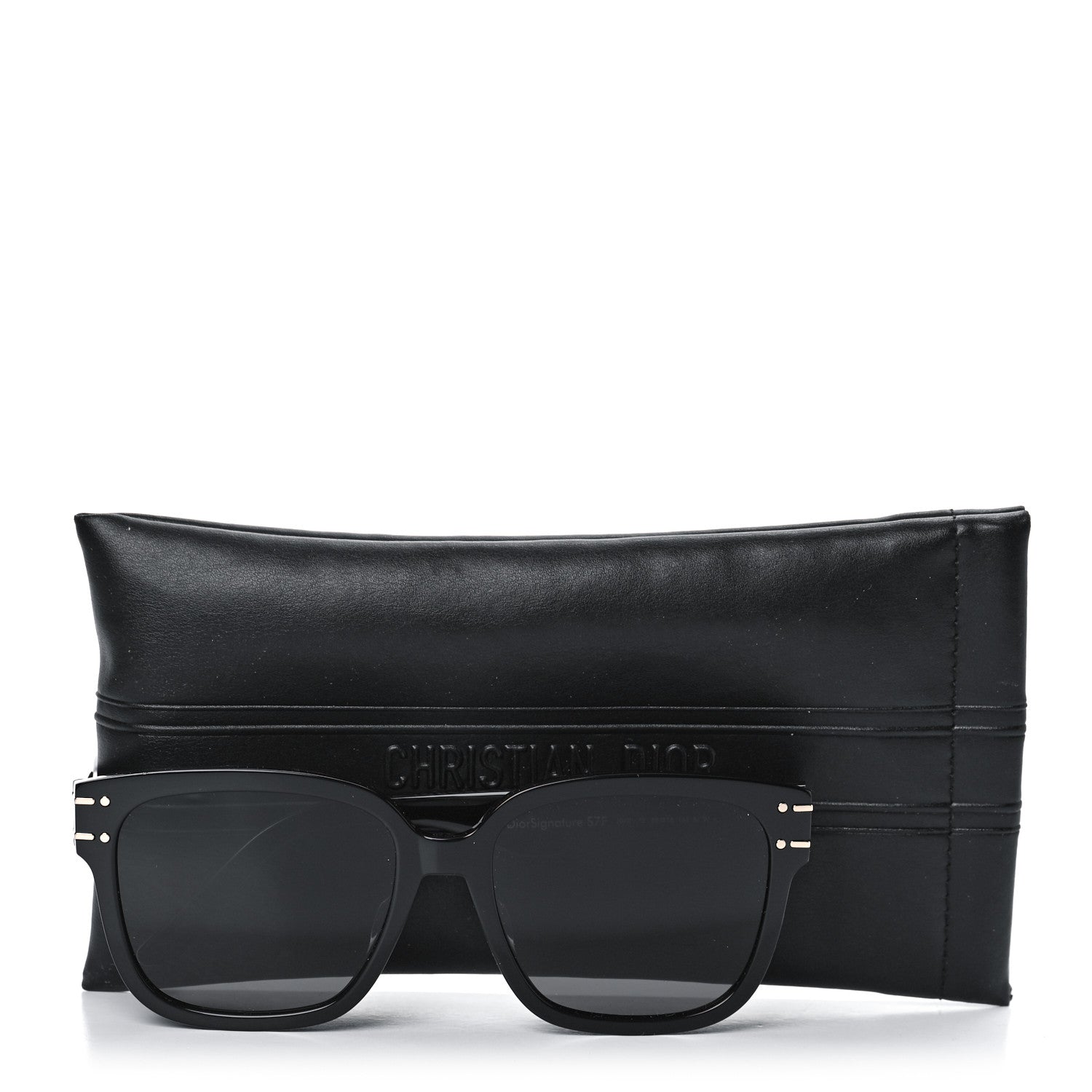 Christian Dior Diorsignature S7F Square Sunglasses Black 7 of 7