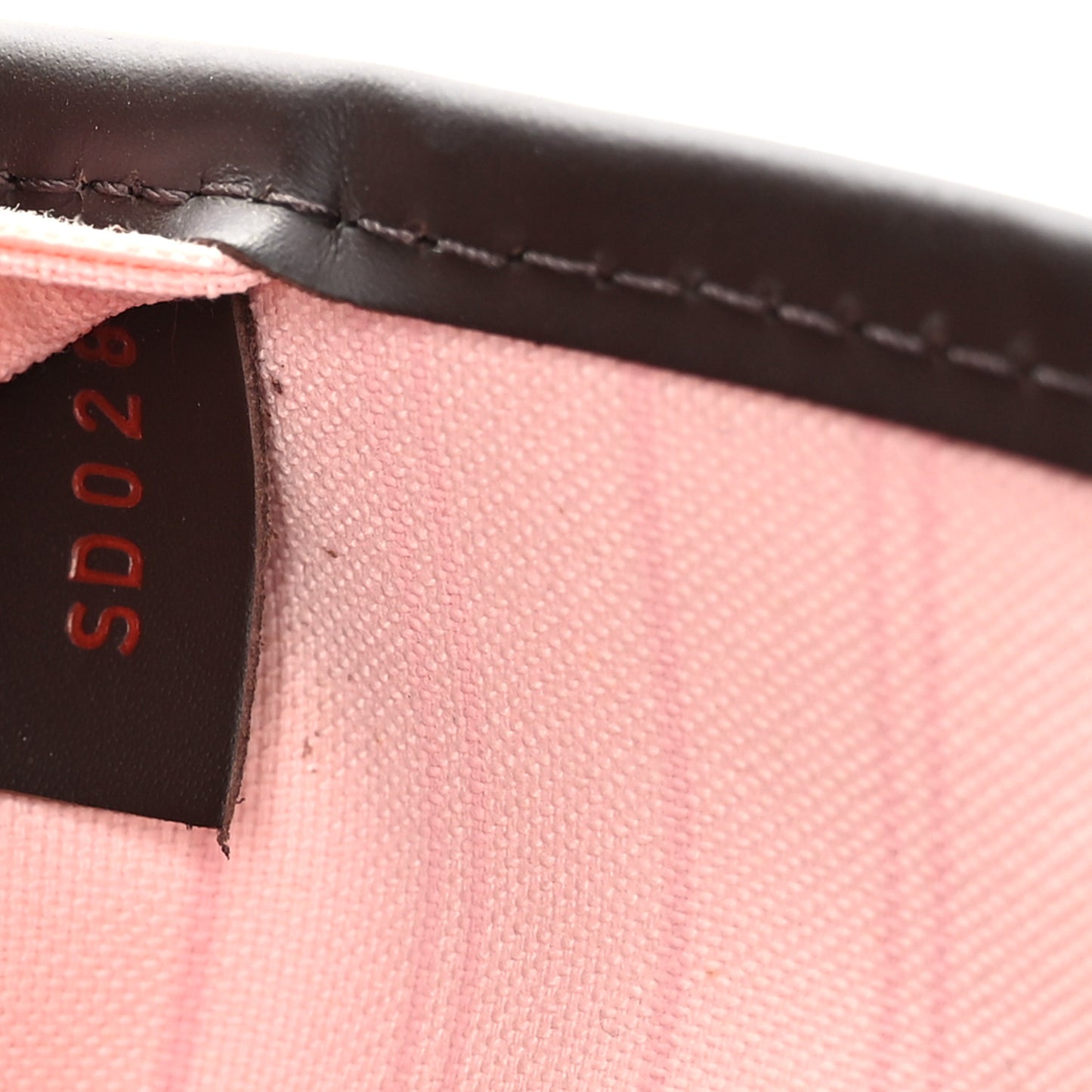 Damier Ebene Neo Neverfull MM Rose Ballerine